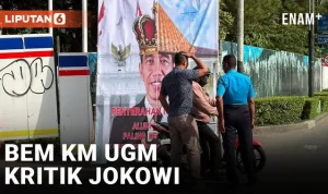 Spanduk Wisudawan yang Memalukan Jokowi Berubah Bangga, Begini Penjelasan UGM